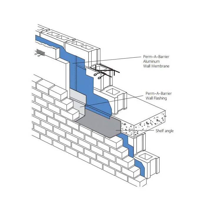 12" x 50' PERM-A-BARRIER® ALUMINUM Wall Flashing