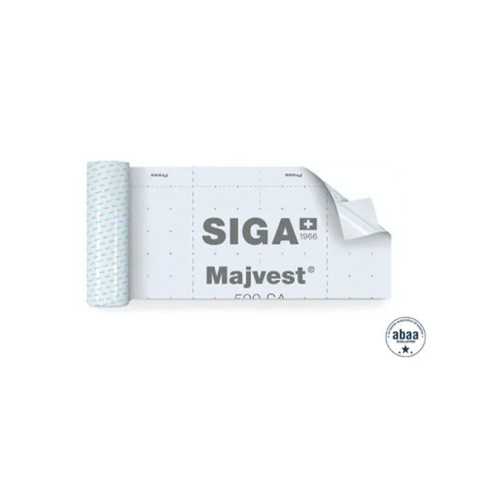 SIGA Majvest® 500 SA Self-Adhering Membrane - 18" x 100' Roll (150 square feet coverage)