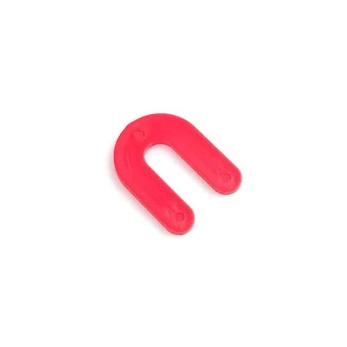 1/8 x 1-1/2 x 2 Horseshoe Shim Red DL18 (1000/box)