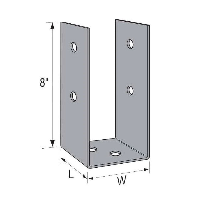 Simpson Strong-Tie Support de poteau 6x6 S4S UB 