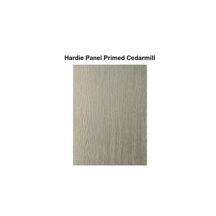 HardiePanel Primed Cedarmill Vertical Siding - 5/16" x 4' x 8'