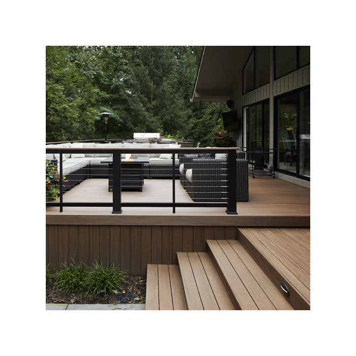 Planche de terrasse en PVC TimberTech Vintage noyer anglais