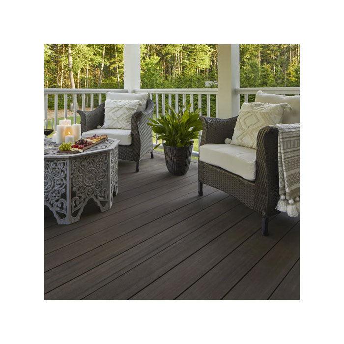 TimberTech Landmark American Walnut PVC Decking Board