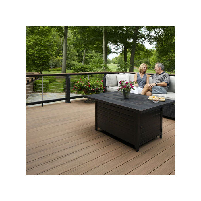 Planche de terrasse en PVC TimberTech Vintage noyer anglais