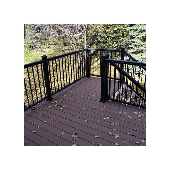 Planche de terrasse composite TimberTech Premier en teck foncé