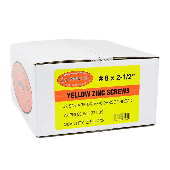 Yellow Zinc Framing Screws