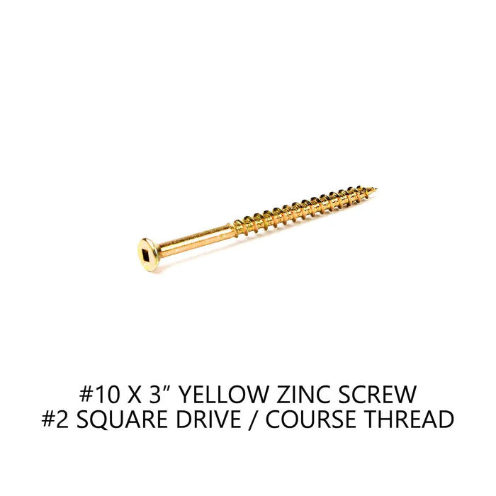 Yellow Zinc Framing Screws