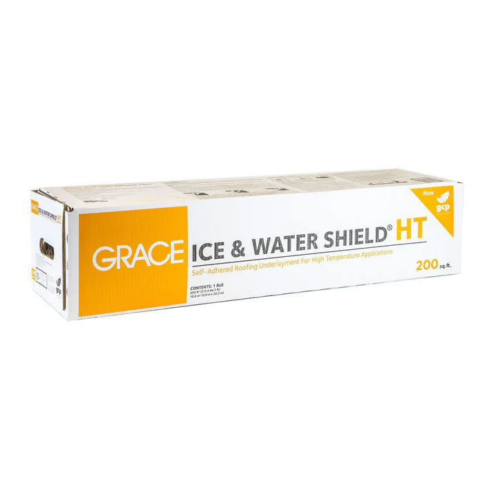 Sous-couche de toiture auto-adhésive Grace Ice &amp; Water Shield HT, 3' x 66,7' - (200 pieds carrés par rouleau)