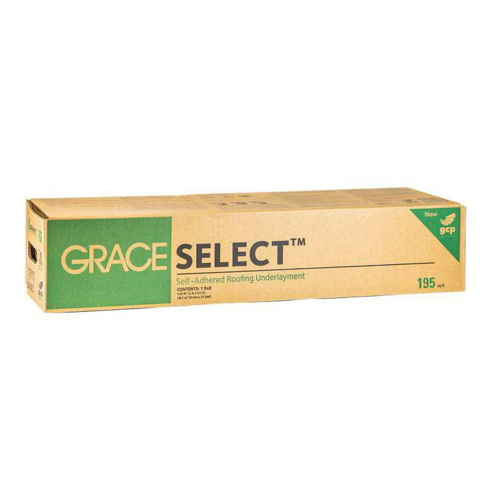 3' x 65' Grace Ice &amp; Water Shield SELECT - (195 pieds carrés par rouleau)