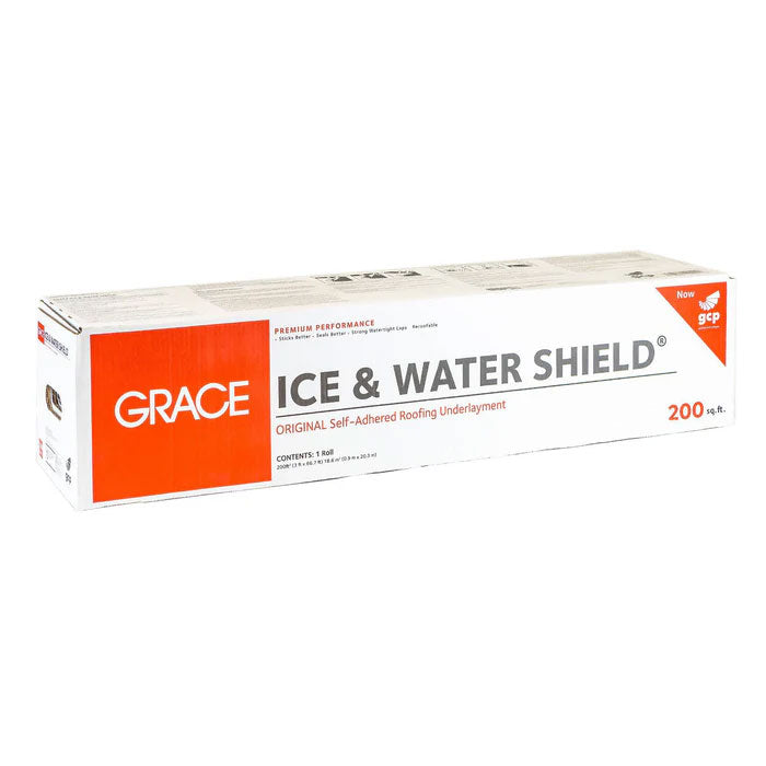 3' x 66.7' Grace Ice & Water Shield Self-Adhered Roofing Underlayment - (200 Square Foot Per Roll)