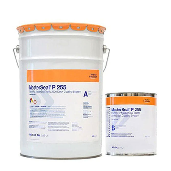 Kit d'apprêt imperméabilisant MasterSeal P 255 en 2 parties, 3,4 gal