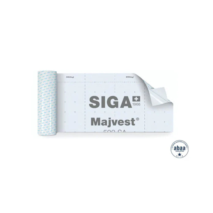 SIGA Majvest® 500 SA Self-Adhering Membrane - 18" x 100' Roll (150 square feet coverage)