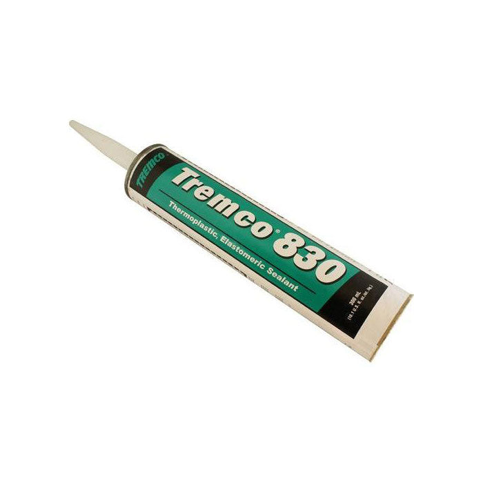 Tremco 830 - Thermoplastic, Elastomeric Glass and Siding Sealant - 600ml Sausage