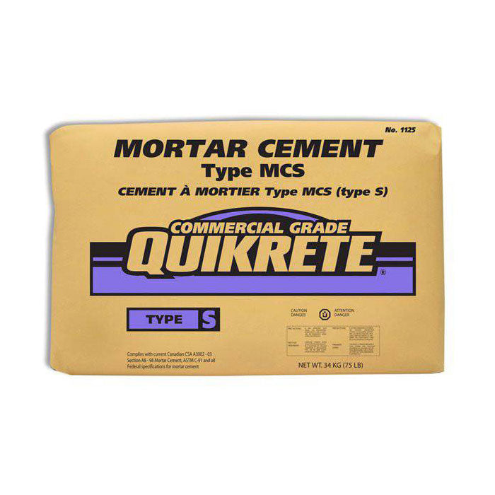 Mélange de ciment et mortier de type S (Redi-Mix) - 25 kg