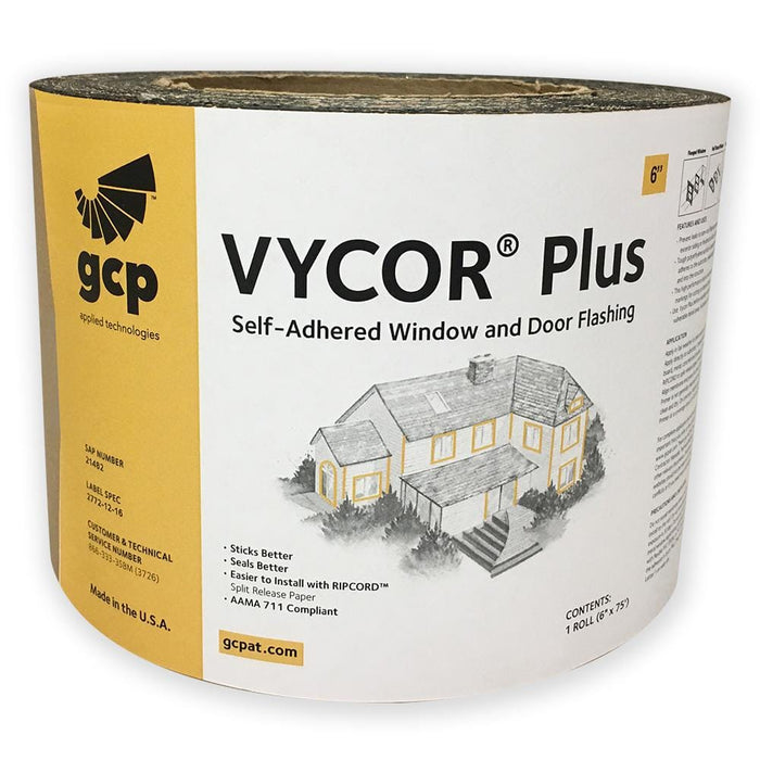 Grace VYCOR PLUS 18" x 75' - Self-Adhered Flashing — Warehoos