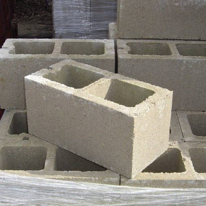 8 in. x 8 in. x 16 in. 2-Cores Stretcher Concrete Block BC084