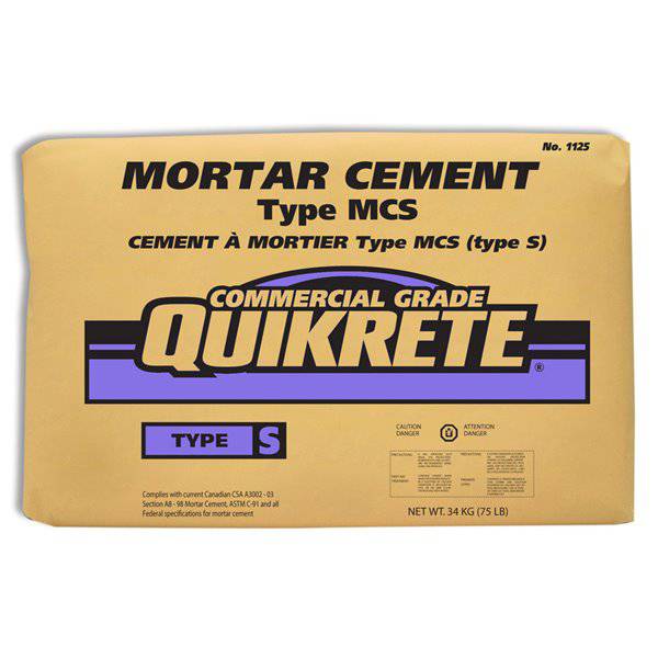 Type S Mortar Cement Mix (Redi-Mix) - 25kg - Warehoos