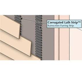 Corrugated Lath Strip 1/8" x 50' - Warehoos