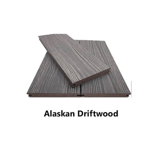 Fortress Alaskan Driftwood Apex PVC Composite Decking Board - Warehoos