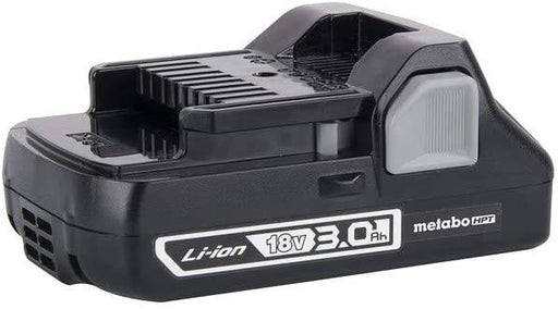 Metabo HPT 18V Battery, 3.0 Ah, Lithium-Ion, Slide Style, Compact and Lightweight Design - Warehoos