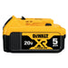 DEWALT 20V MAX XR Lithium-Ion Premium Battery Pack 5.0Ah - Warehoos